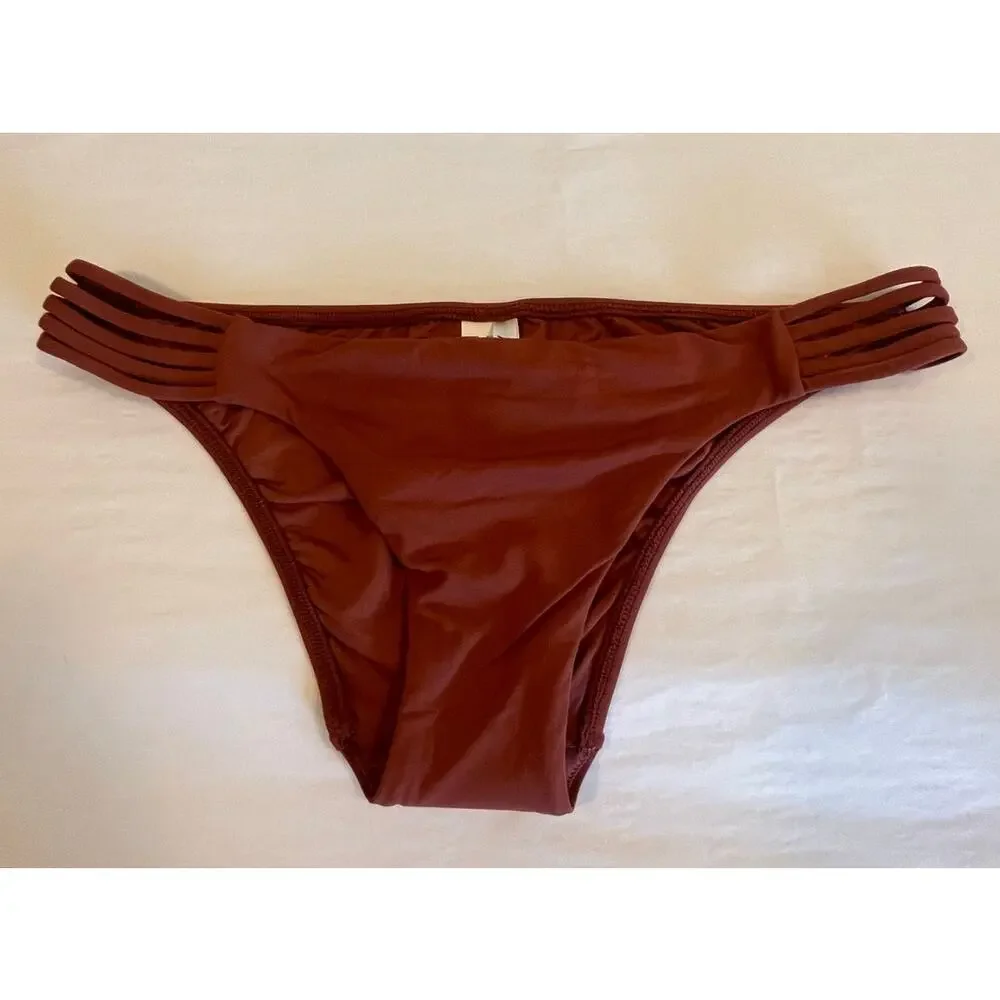 NWT: Seafolly Bikini Bottom in Brown Size 10